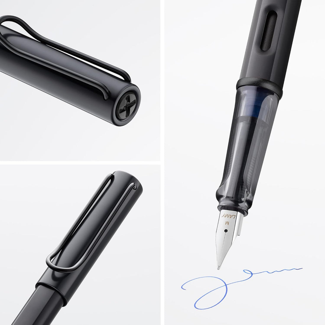 LAMY AL-Star Fountain Pen - Aluminum Body Black