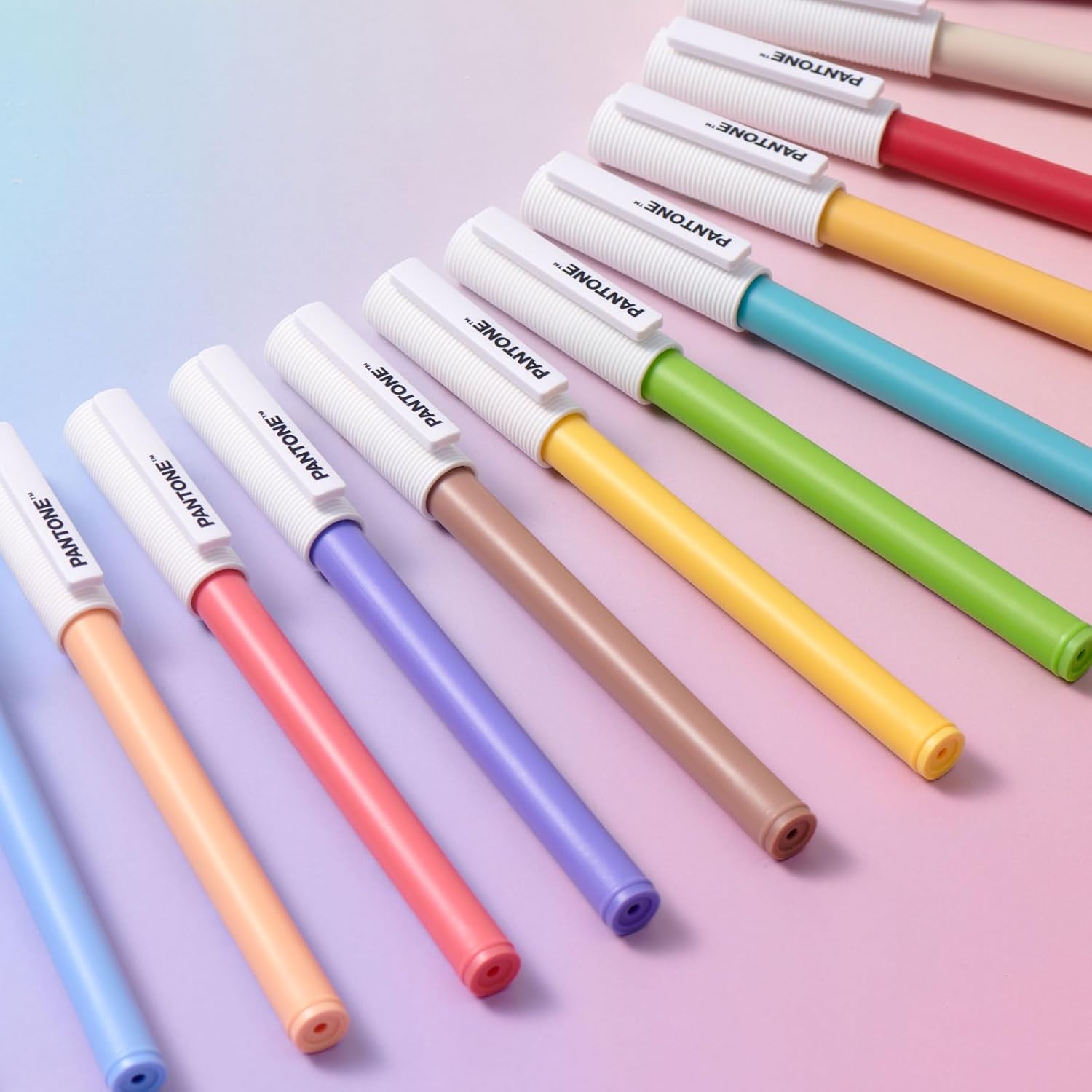 Kaco Pantone Gel Pens Black Ink 28 Pieces