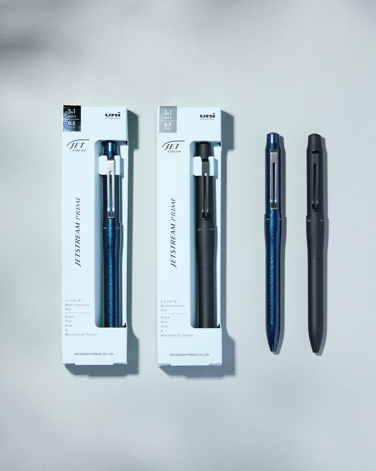 Uni Jetstream Prime 3&1 Multi Ballpoint Pen Mechanical Pencil 0.7mm
