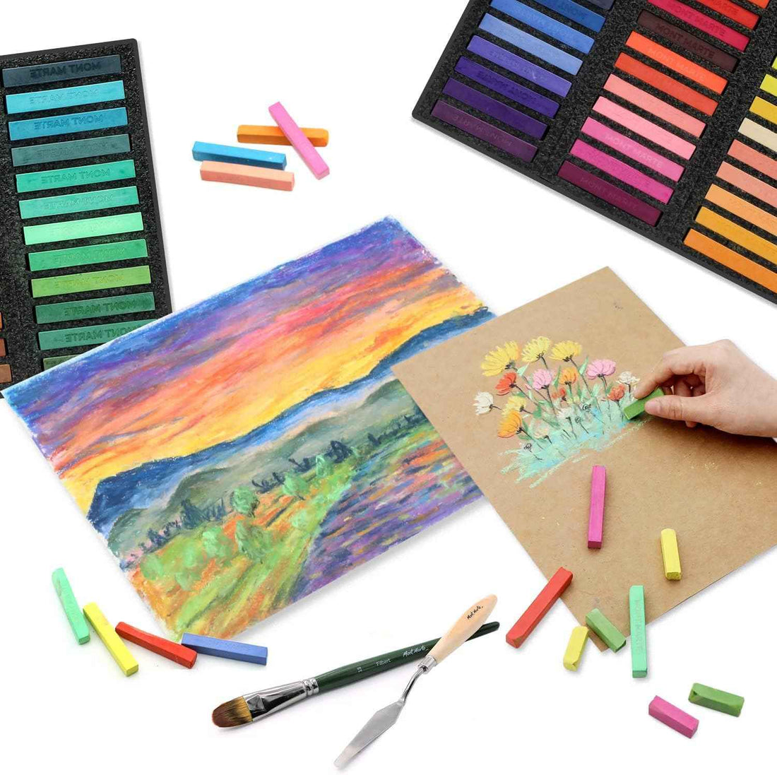 Mont Marte Soft Pastels Signature 12 Colours