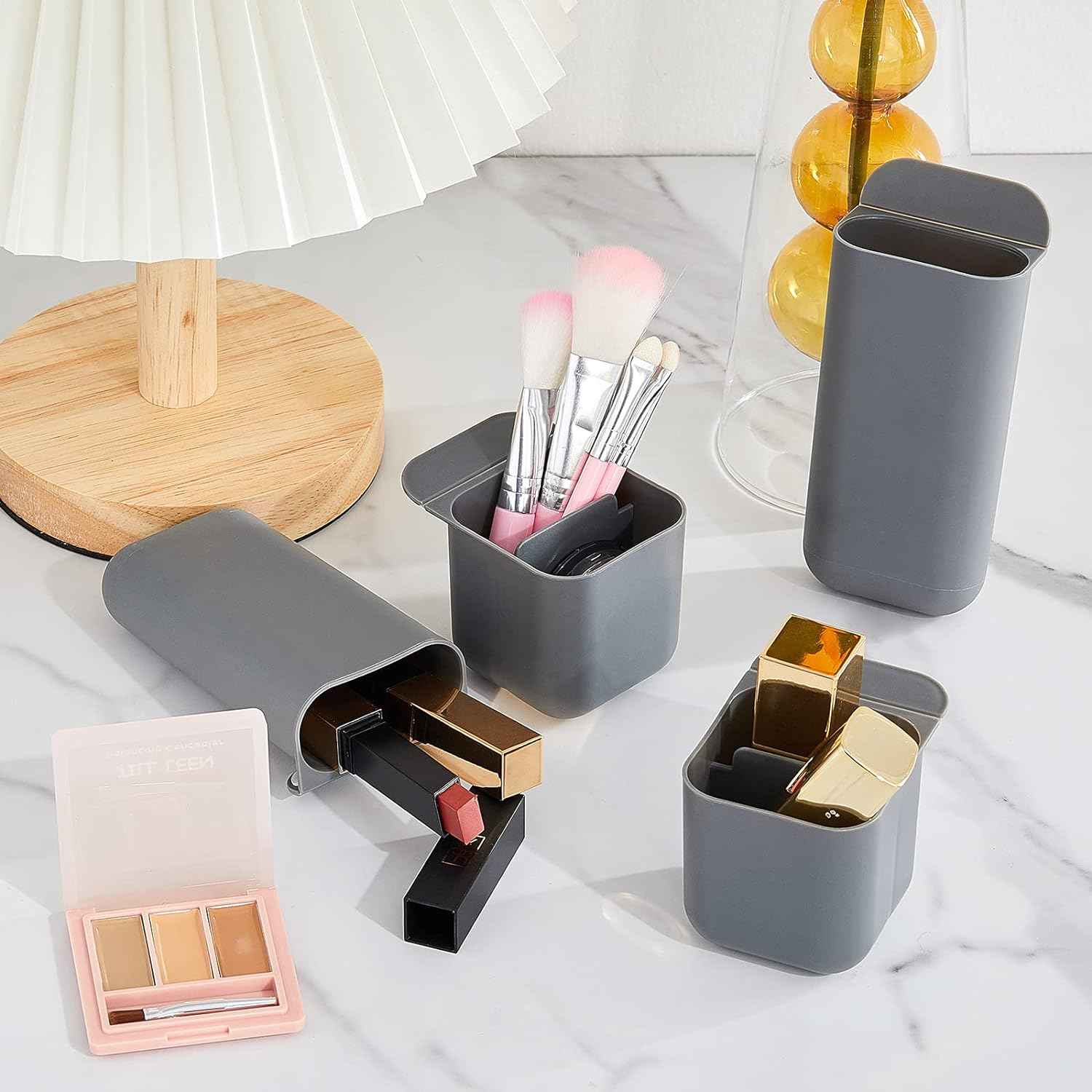 6Pcs Desktop Pen Pencil Holder Storage Organizers