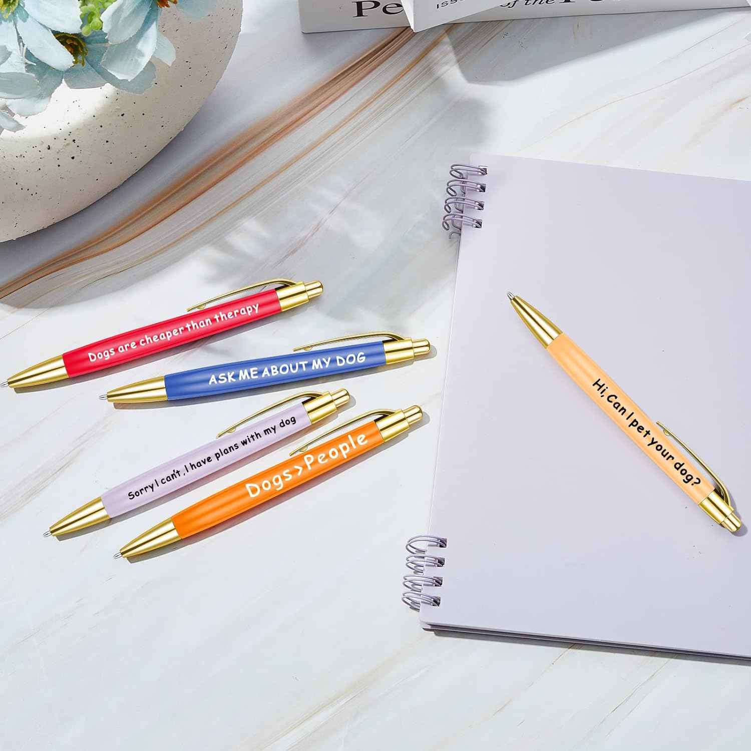 10pcs Dog Lovers Ballpoint Pen Set