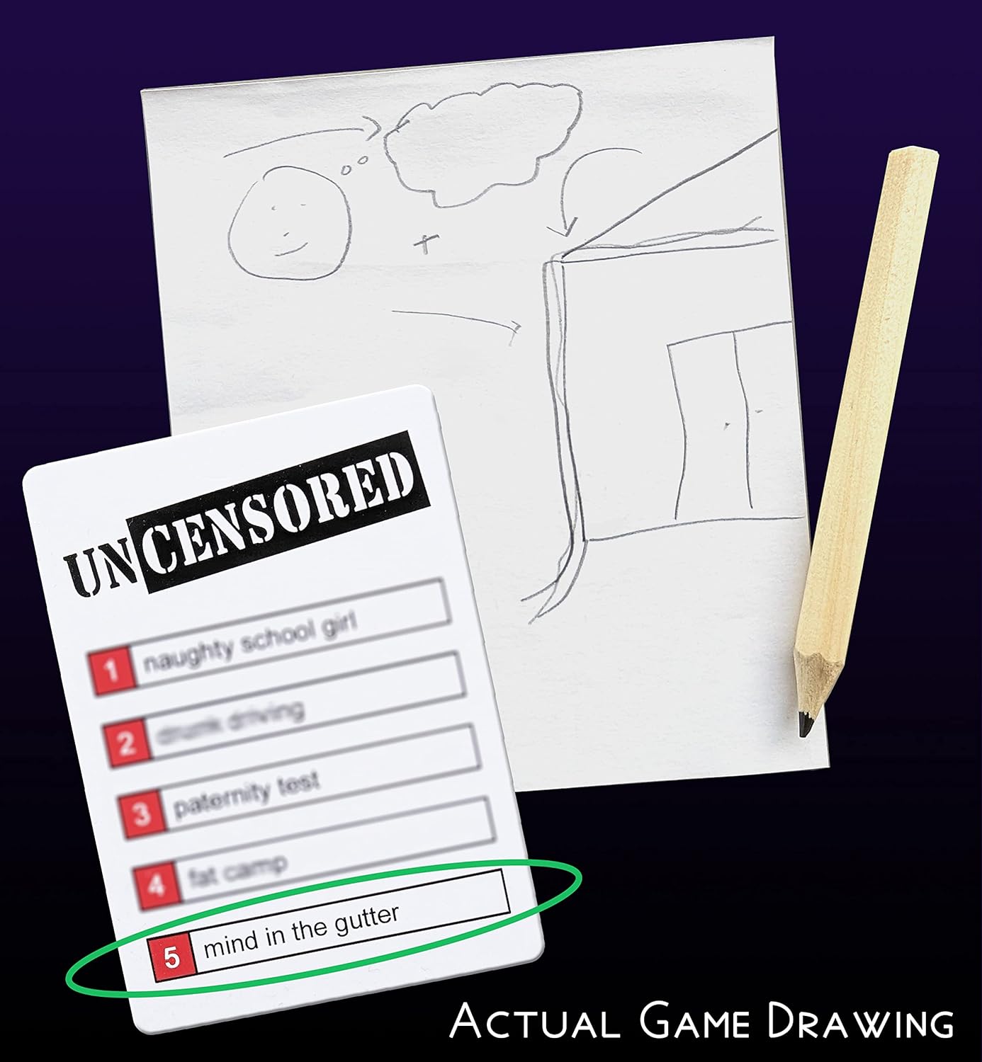 Drawing Without Dignity Combo Pack: Party Game + Expansion Pack 1
