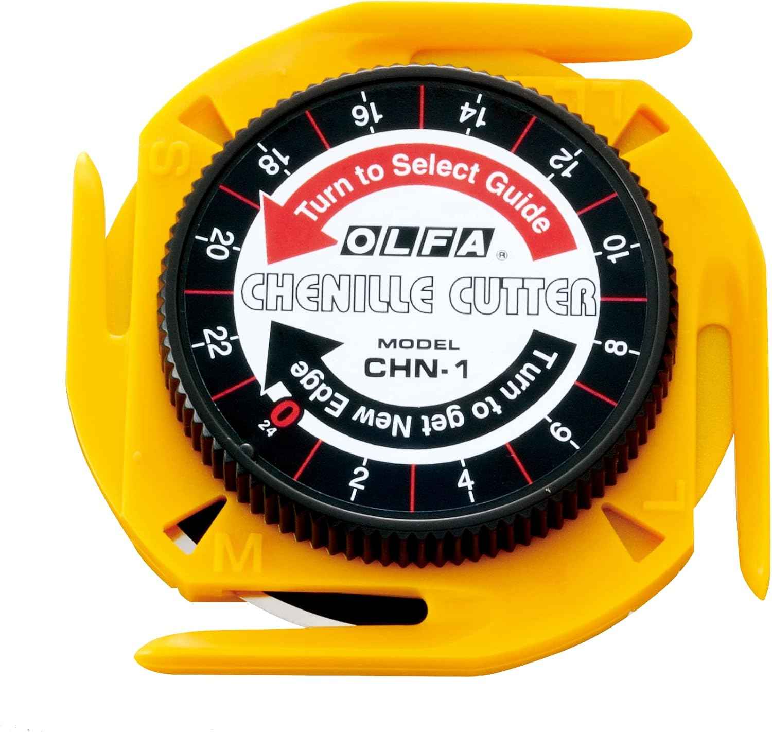 OLFA Chenille Cutter, Yellow (CHN-1) for Sewing,Quilting
