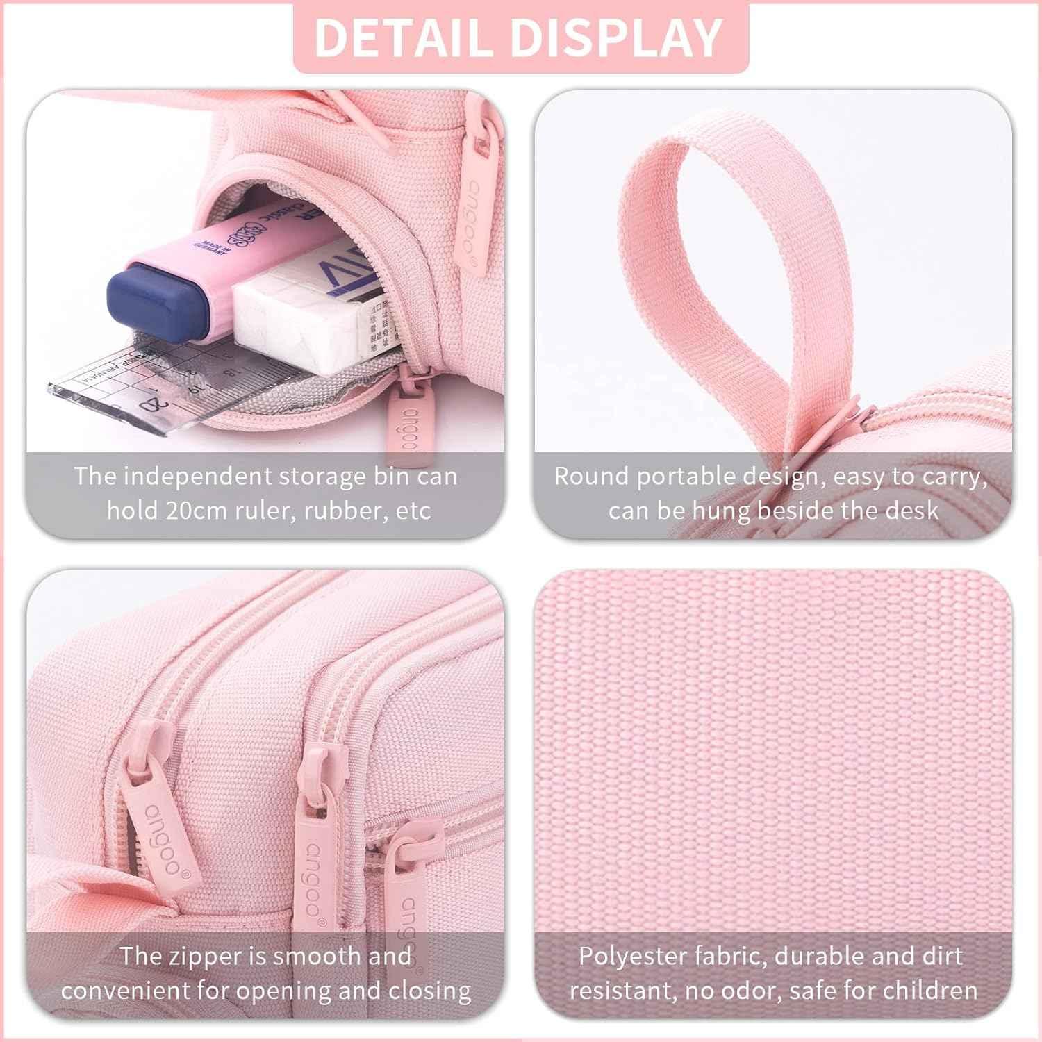 Large Pencil Case High Capacity Holder Box Storage Bag