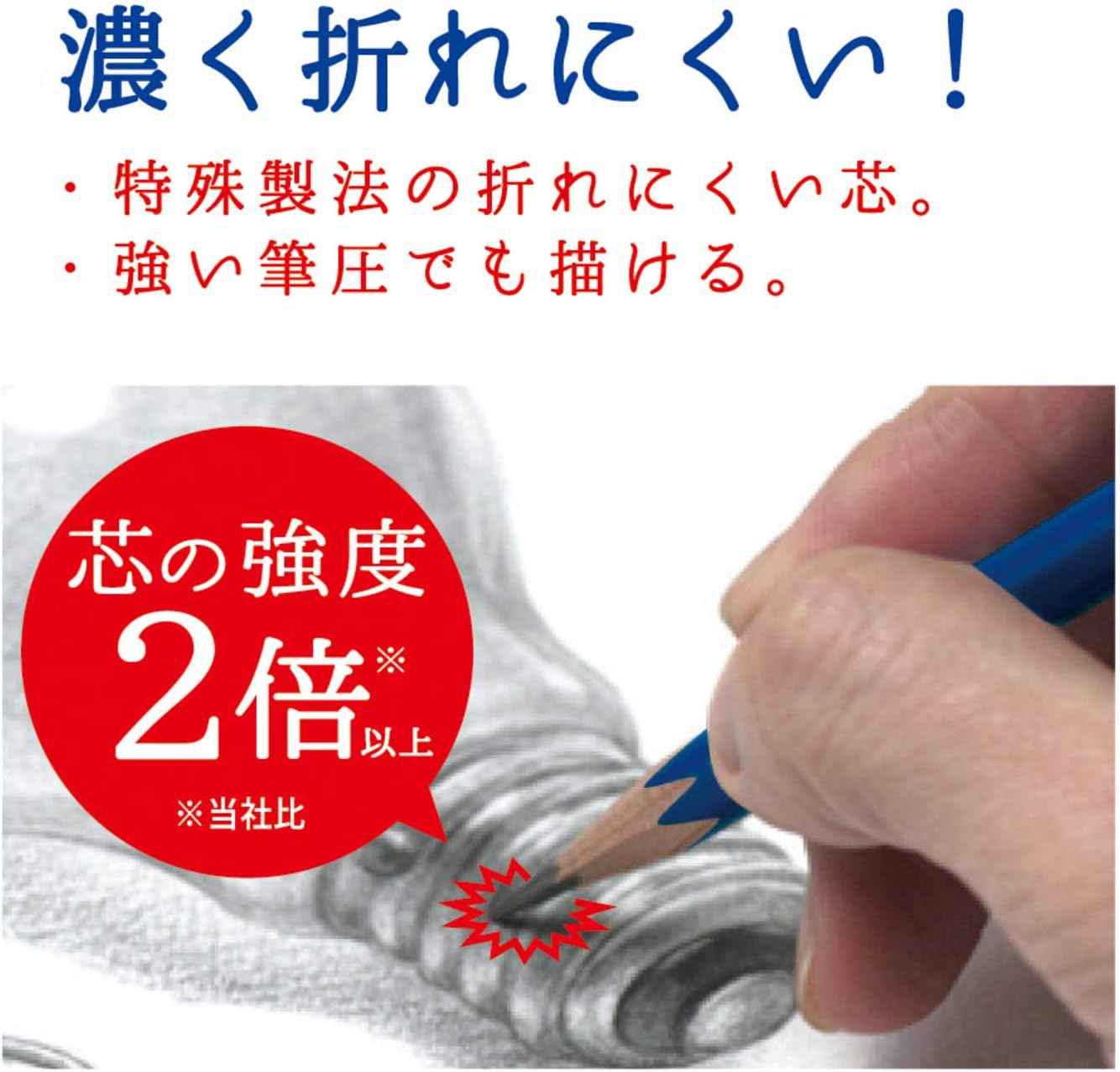 Kutsuwa HiLINE Pencils,Hokusign,5 Hardness Set