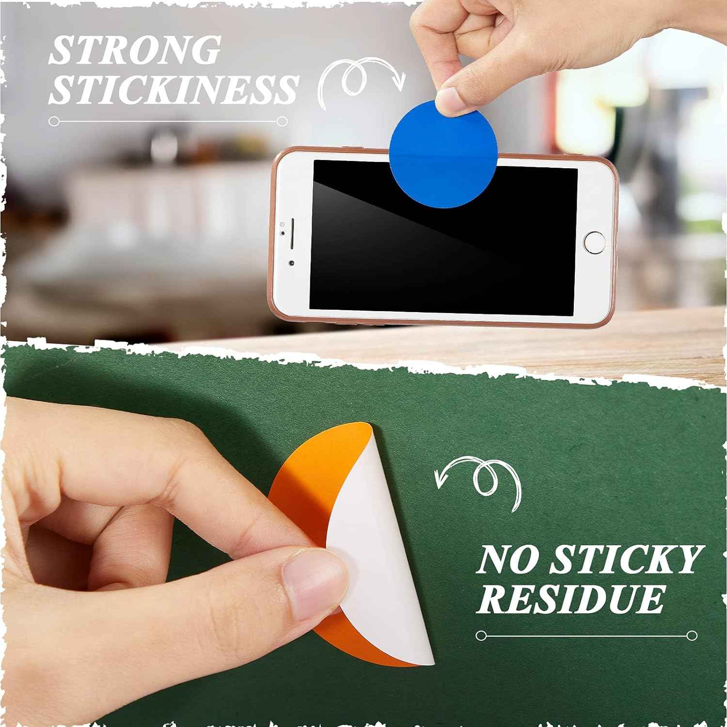 2 Inch Round Color Coding Stickers Circle Dot Labels Self-Adhesive