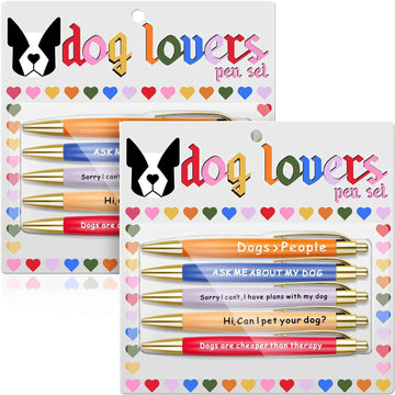 10pcs Dog Lovers Ballpoint Pen Set