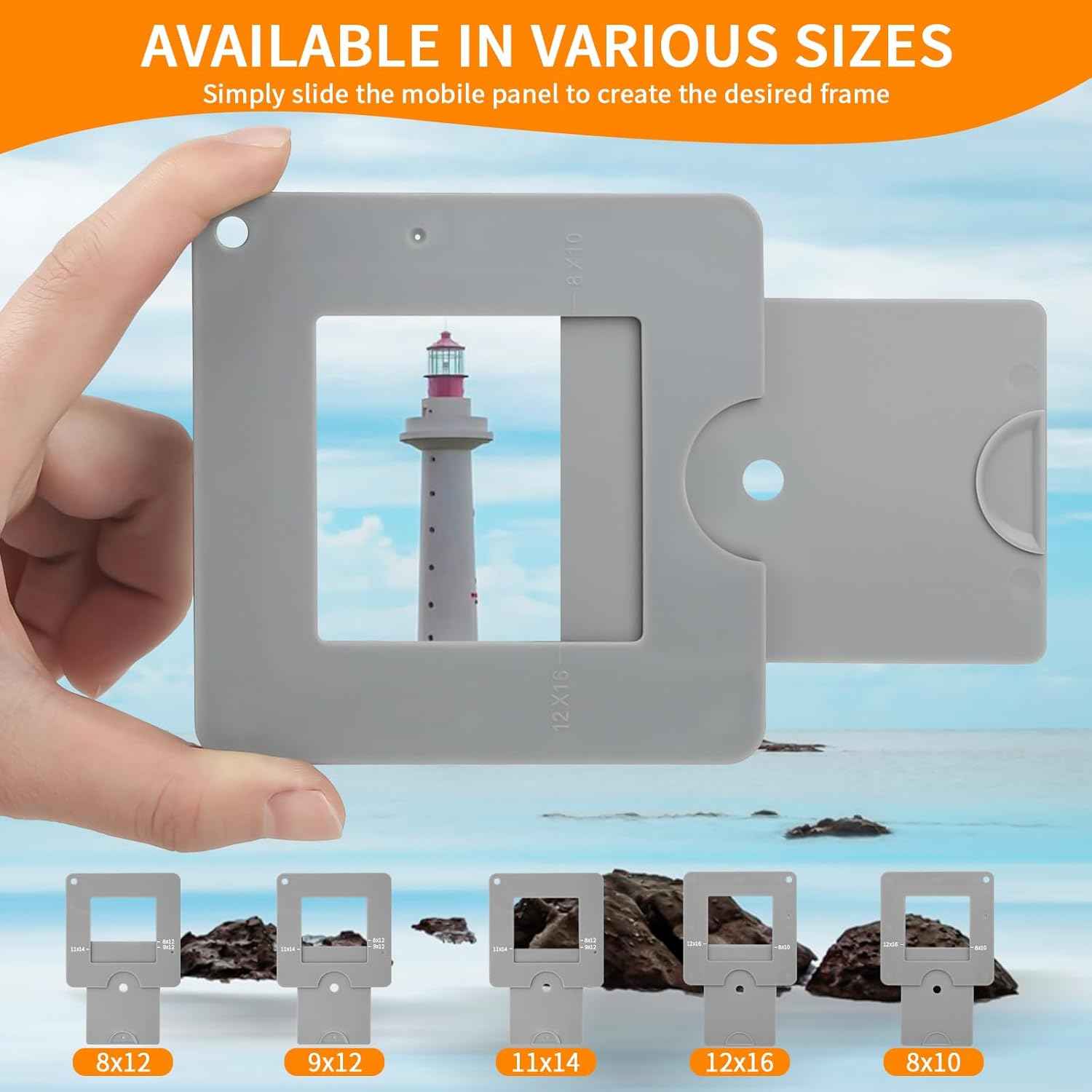 3Pcs View Finder for Photography, Drawing, Sketching