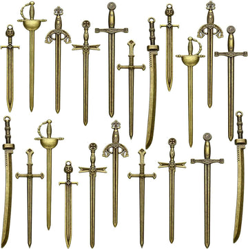 Antique Swords Knife Bookmarks 21 Pack Bronze