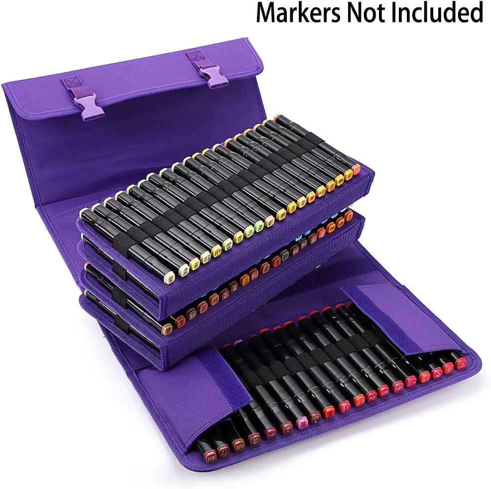 168 Slots Marker Pen Case Lipstick Organizer