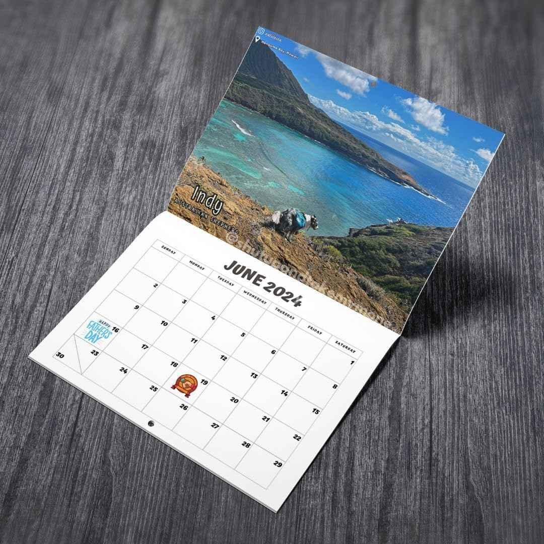 Dogs Pooping In Beautiful Places 2026 Calendar