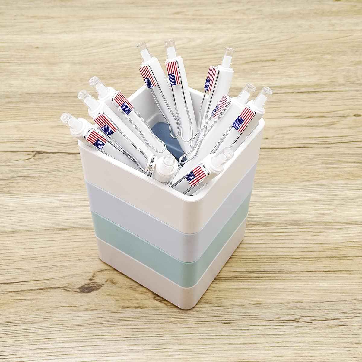 COLNK Retractable Gel Pens 0.5 Black Ink Writing Pen,Fine Point,12-Count