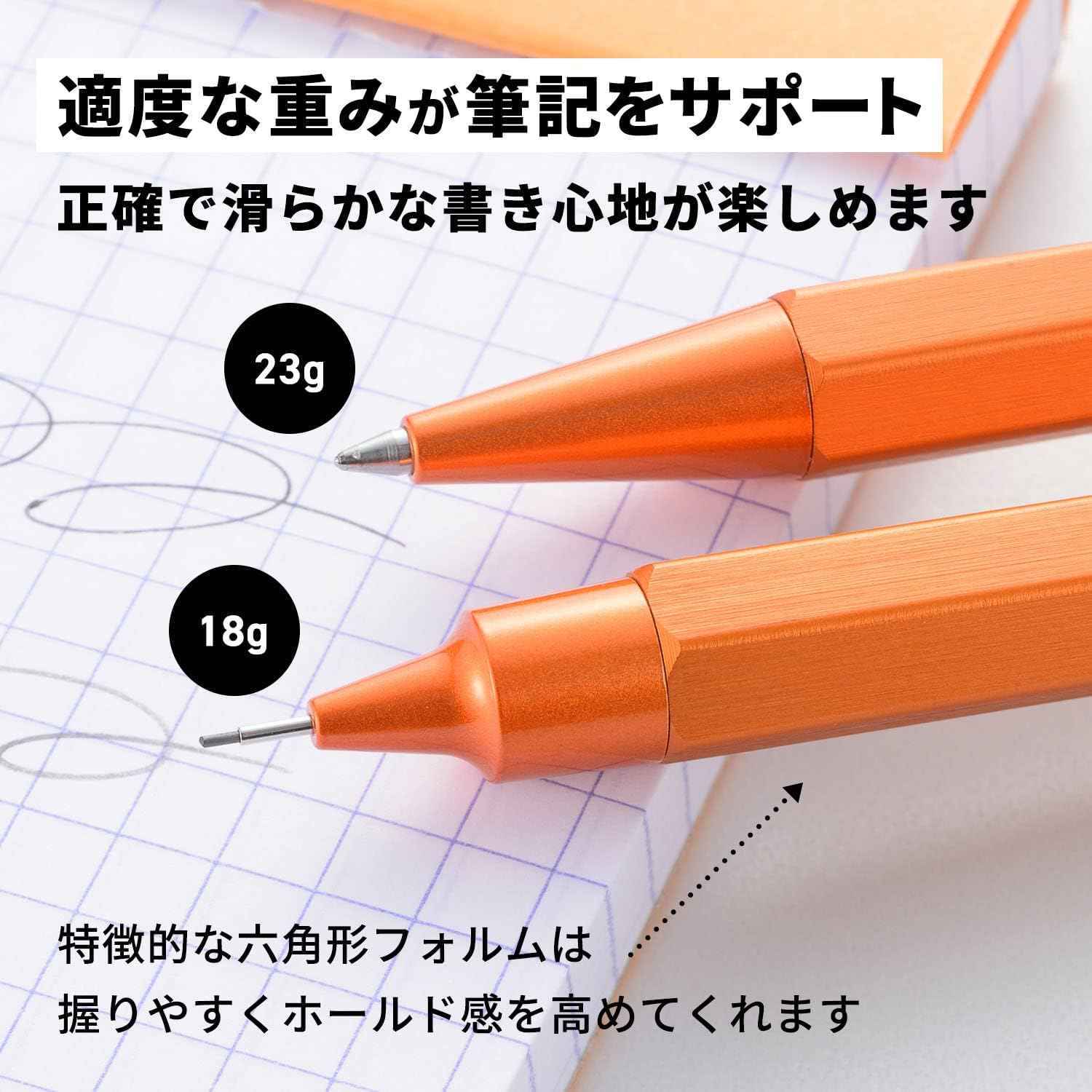 Rhodia Script Mechanical Pencil,0.5mm Aluminum Boday