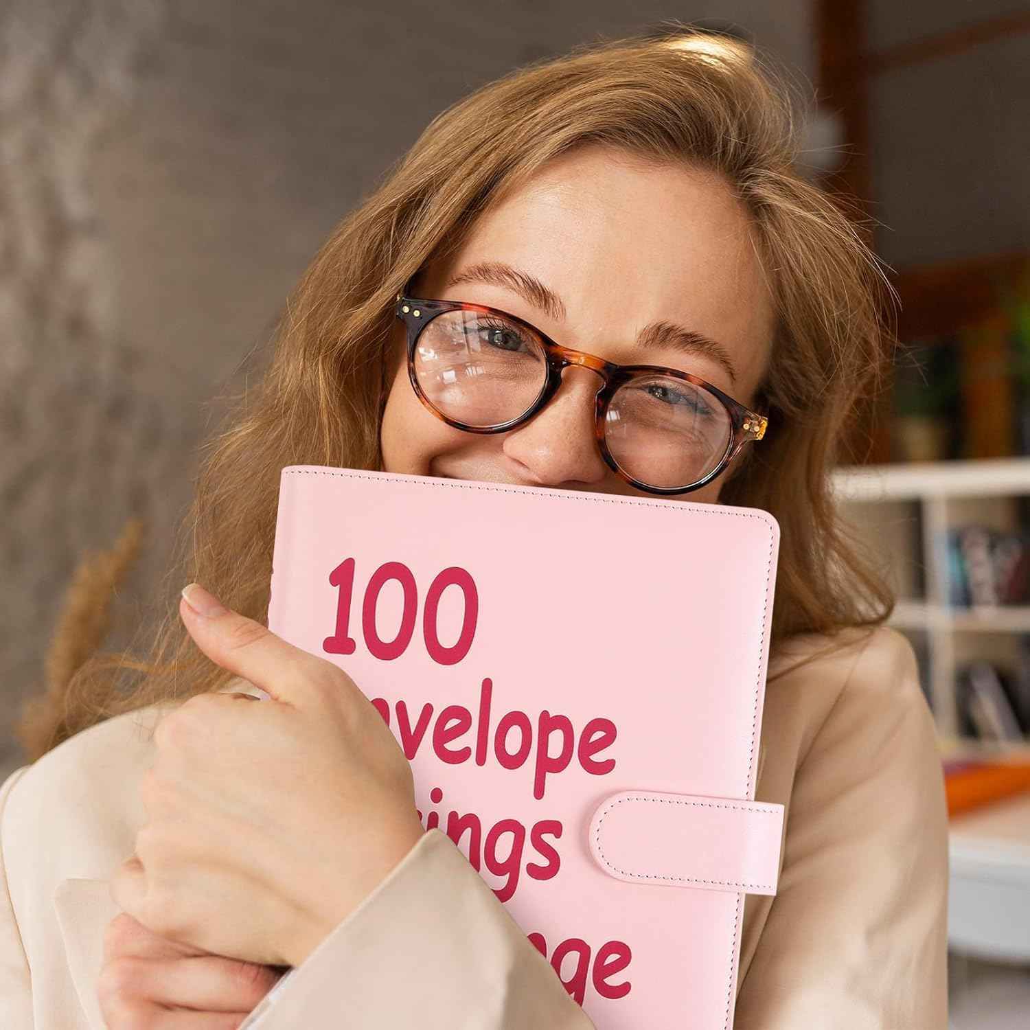 100 Day Challenge A5 Money Saving Budget Binder Pink