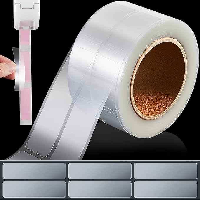 500pcs Clear Waterproof Protector Labels 55 x 15mm – TOUCHFIVE