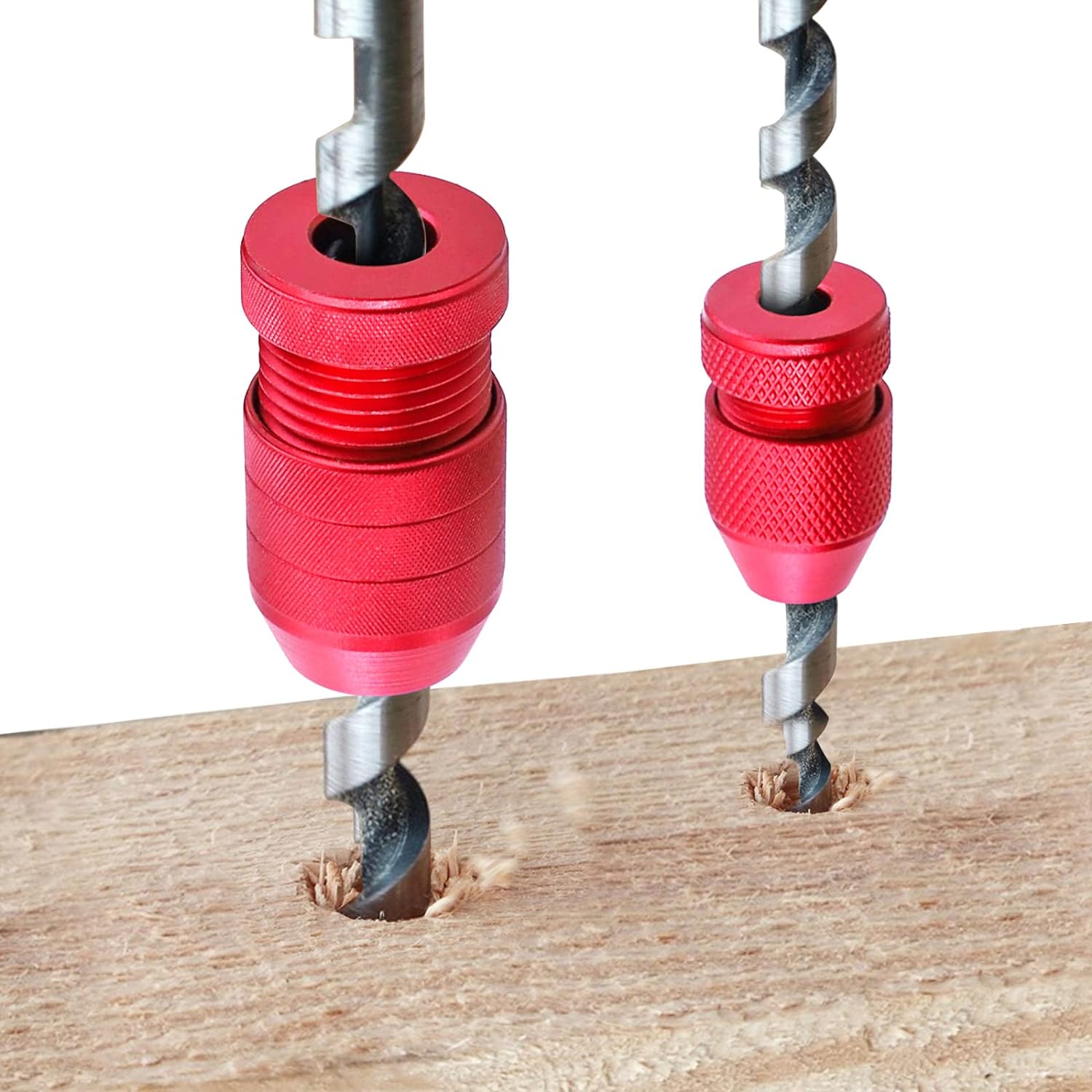 RUITOOL Drill Depth Stop for Drill Bits 2 Size Pack