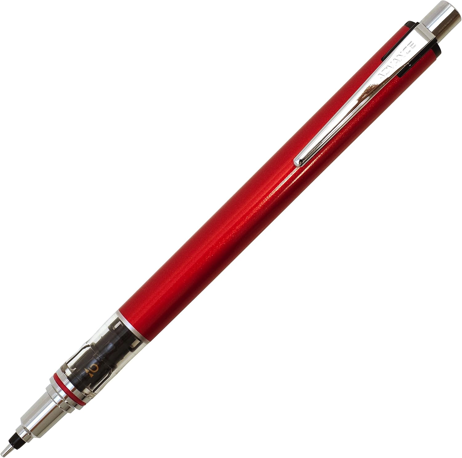 Uni Kuru Toga Advance - Auto Lead Rotating Mechanical Pencil, 0.5mm Red