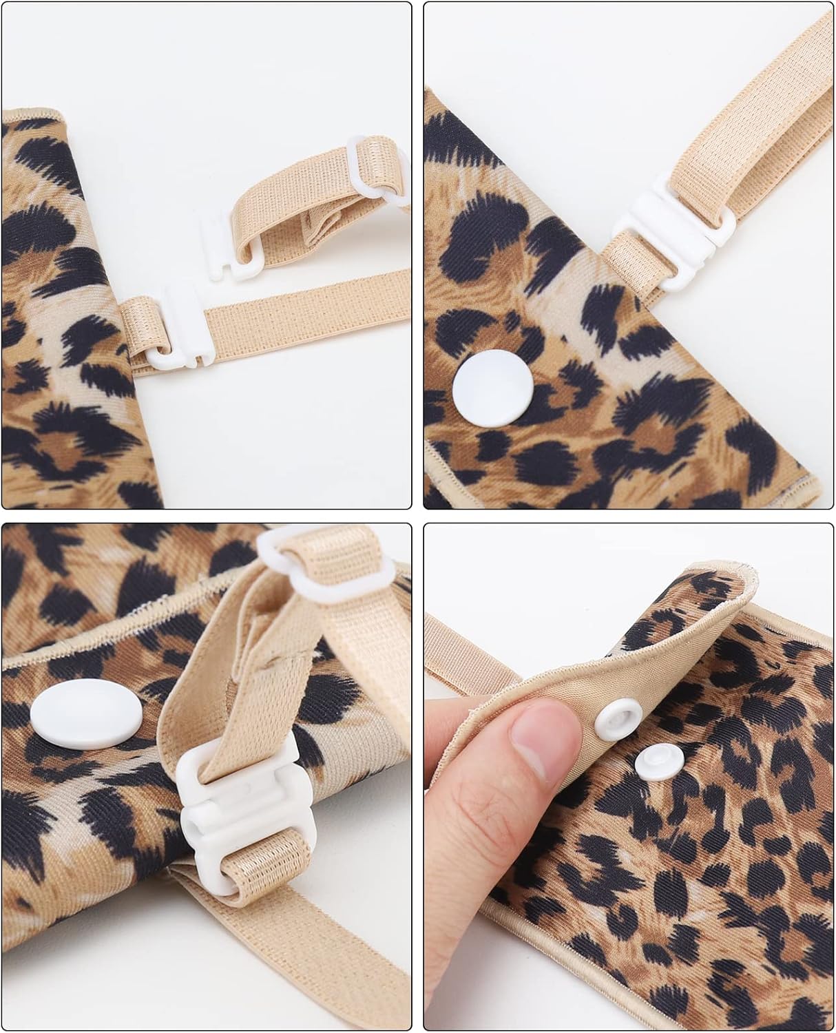 Hidden Bra Concealed Women's Lingerie Wallets for Secure Travel 2 Pack