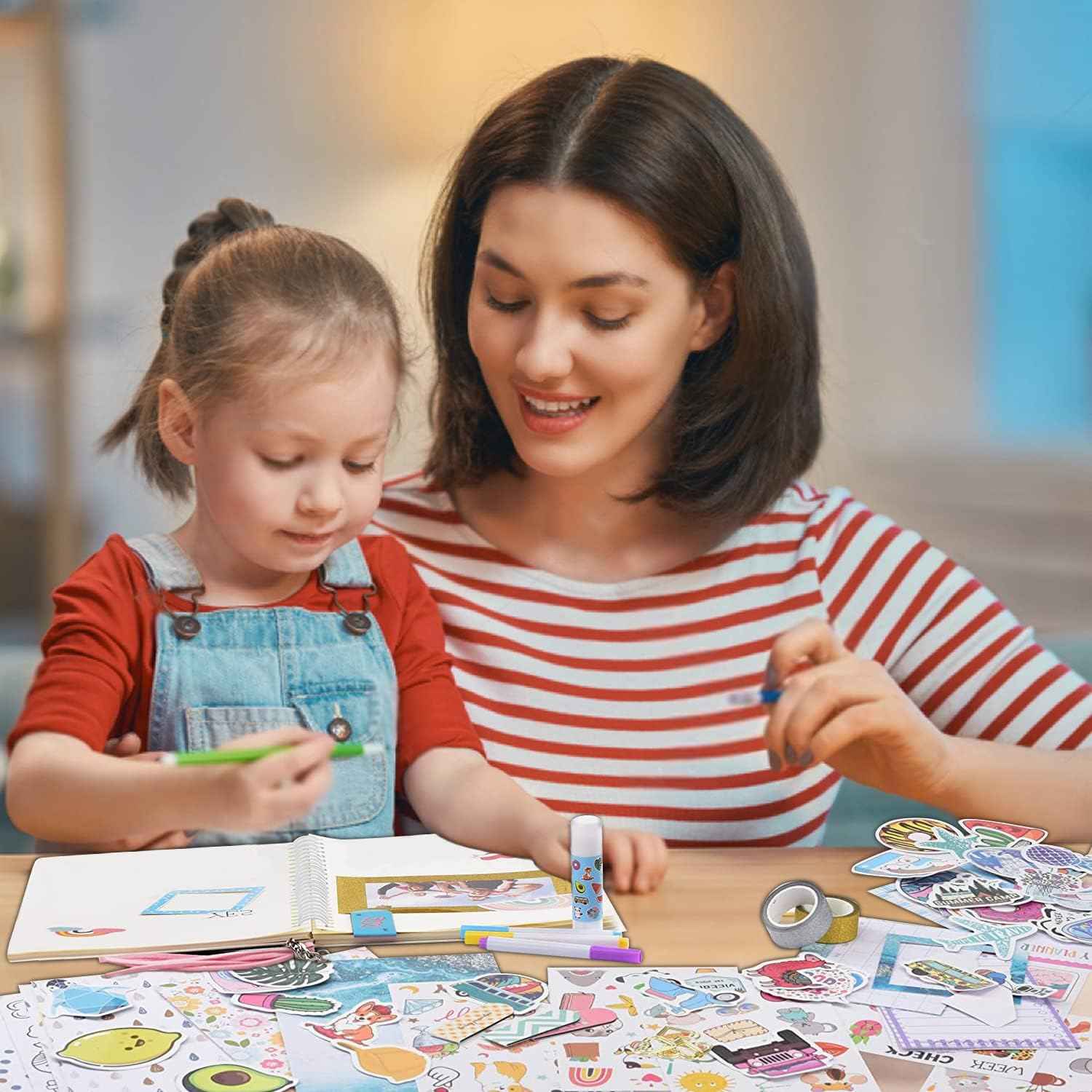 DIY Journal Set for Girls Ages 8-13 and Up - Blue Wave