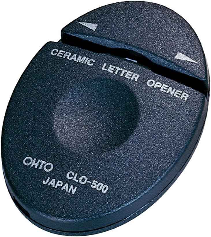 OHTO JAPAN Ceramic Letter Opener CLO-500 Black