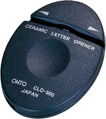 OHTO JAPAN Ceramic Letter Opener CLO-500 Black