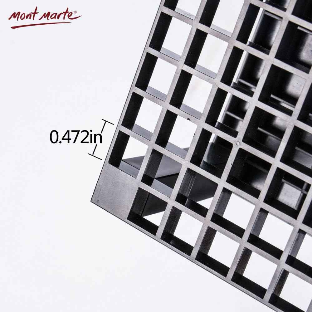 MONT MARTE 96 Hole Plastic Marker Pen,Pencil,Brush Holder