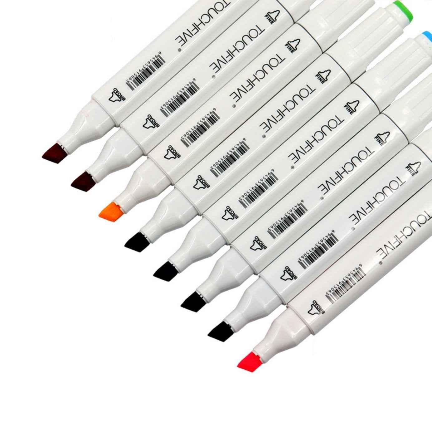 TouchFive Twin Markers 80 Color Animation Design Set