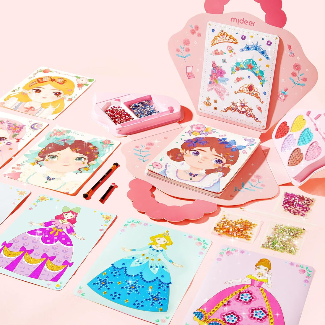 MiDeer 3-in-1 Dress Up Game Set for Girl Gift