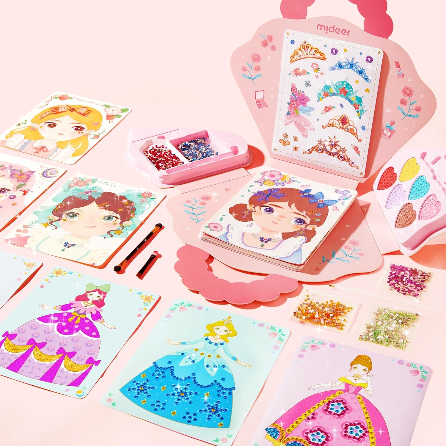 MiDeer 3-in-1 Dress Up Game Set for Girl Gift
