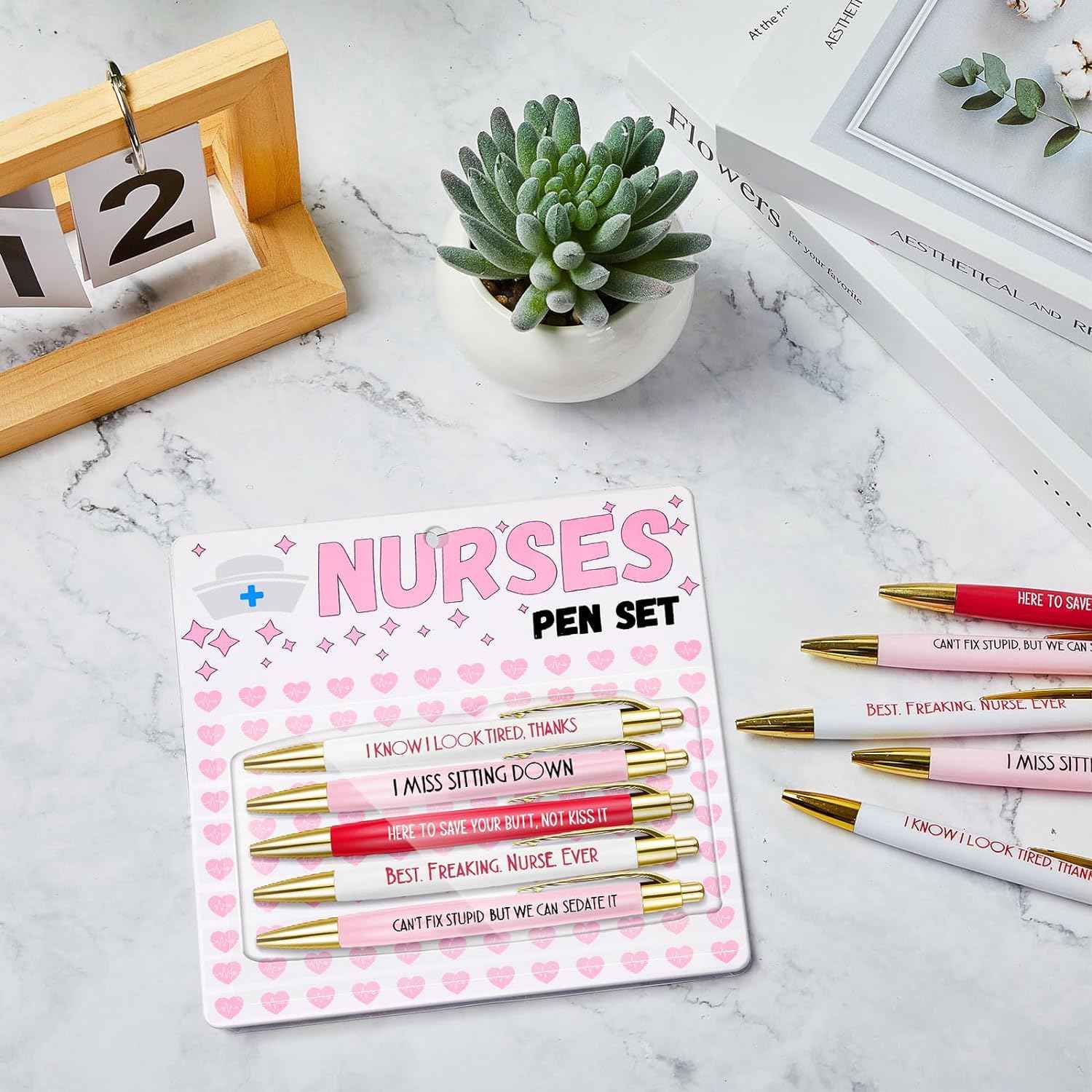 10pcs Nurses Ballpoint Pen Set