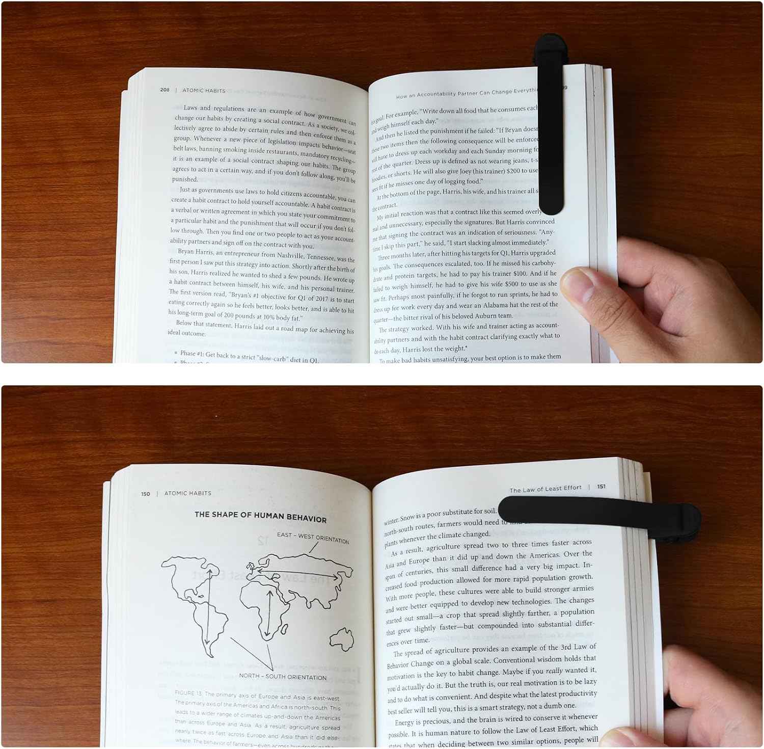 6pcs Automatic Silicone Bookmarks for Reading Women Men Book Lovers