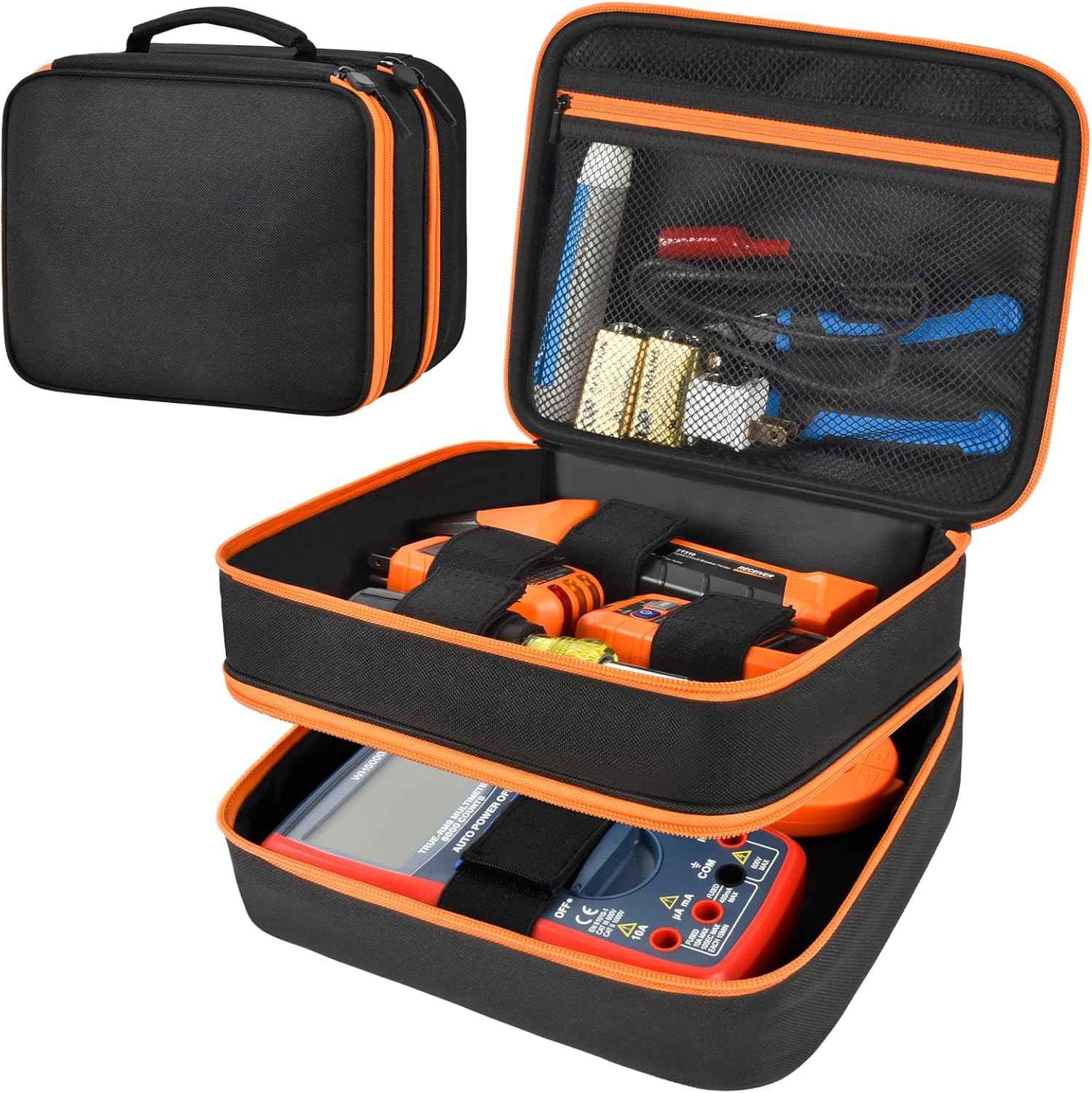 Travel Case Bag Compatible with Klein Tools ET310 AC Circuit Breaker Black