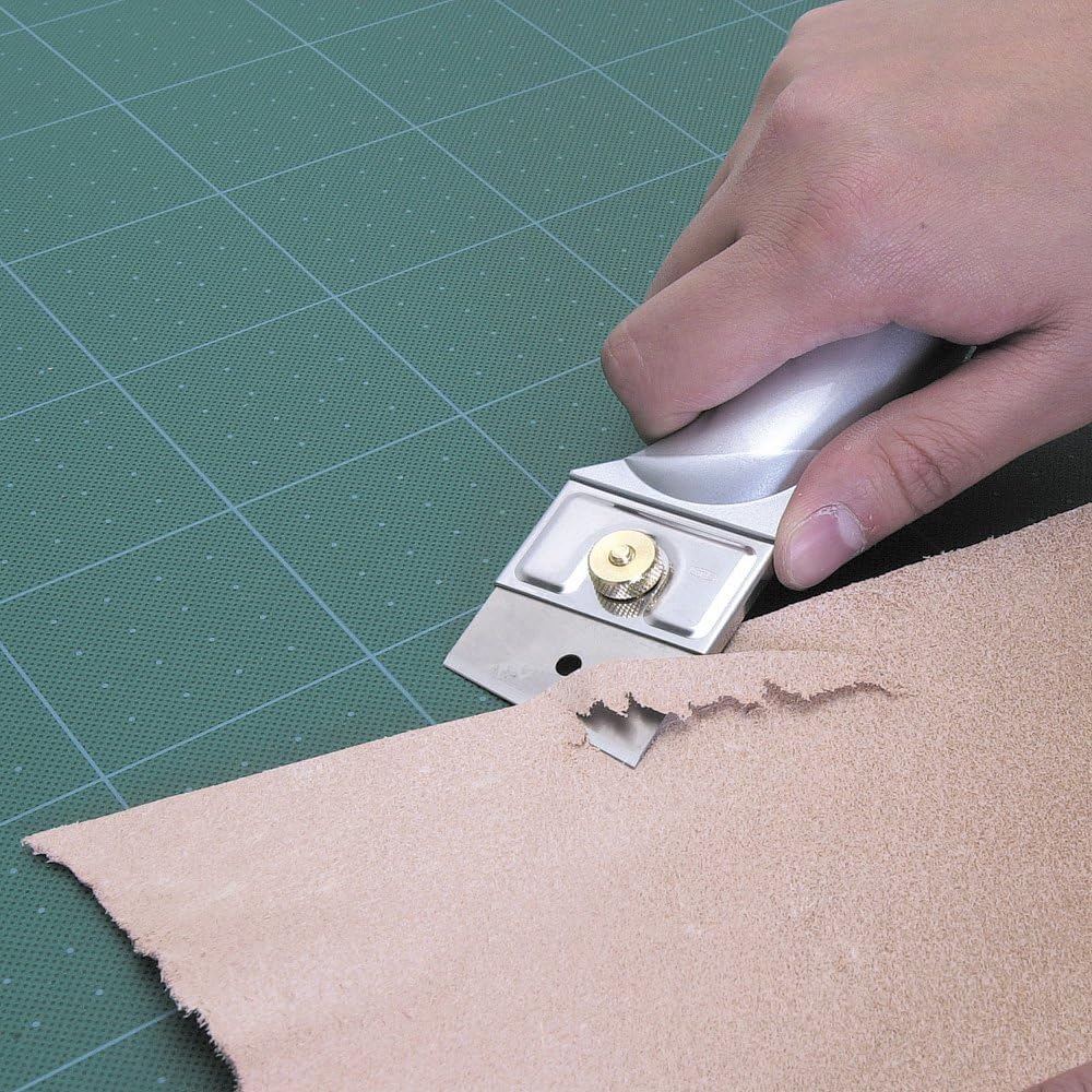 NT Cutter Cushion Grip Leather Knife (KT-2000GP)