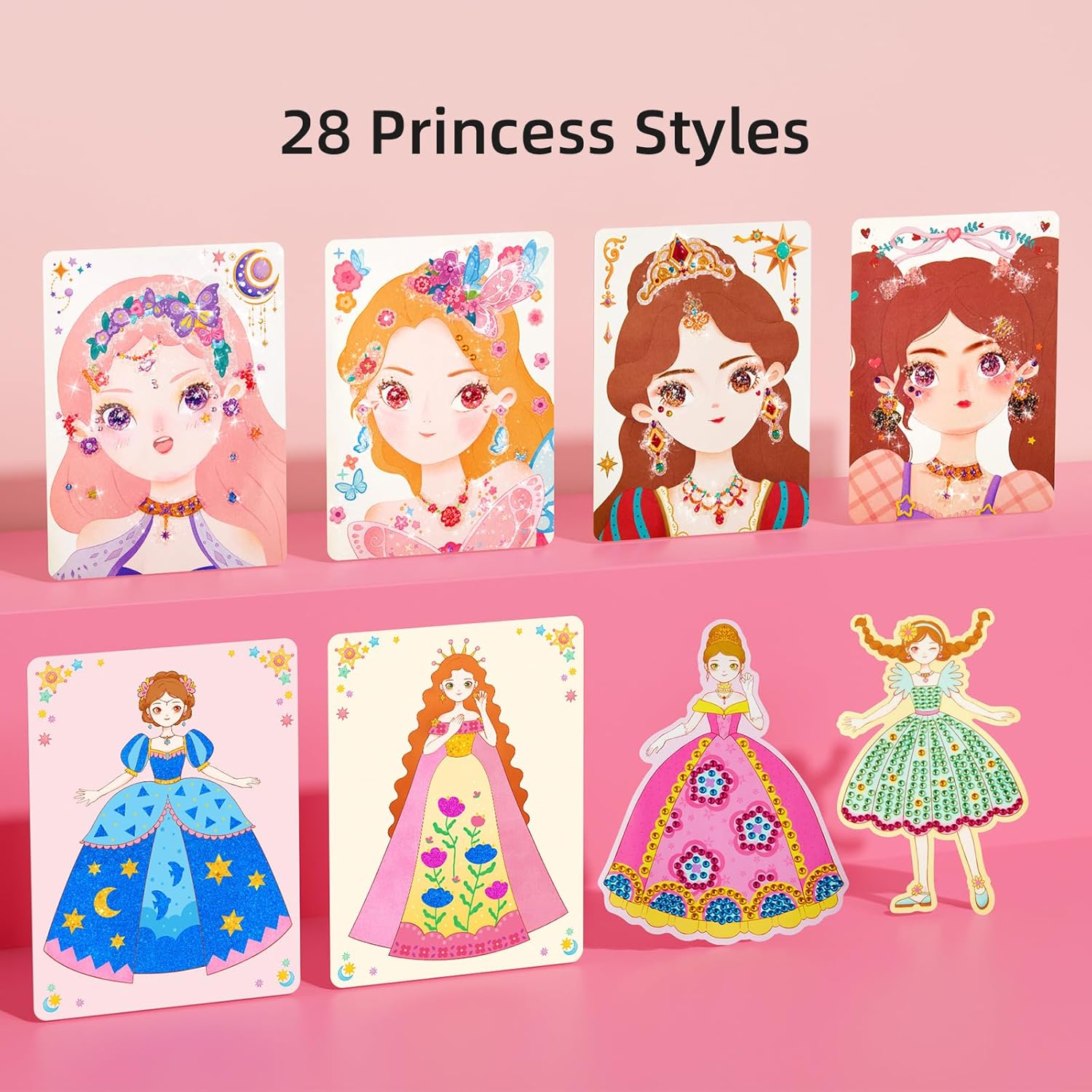 MiDeer 3-in-1 Dress Up Game Set for Girl Gift