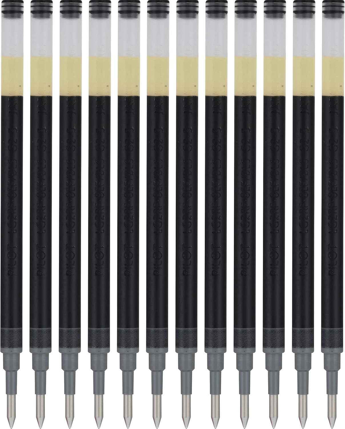 Pilot G2 Gel Pen Refill - 0.5mm/0.7mm - Black/Blue/Red - Pack of 12