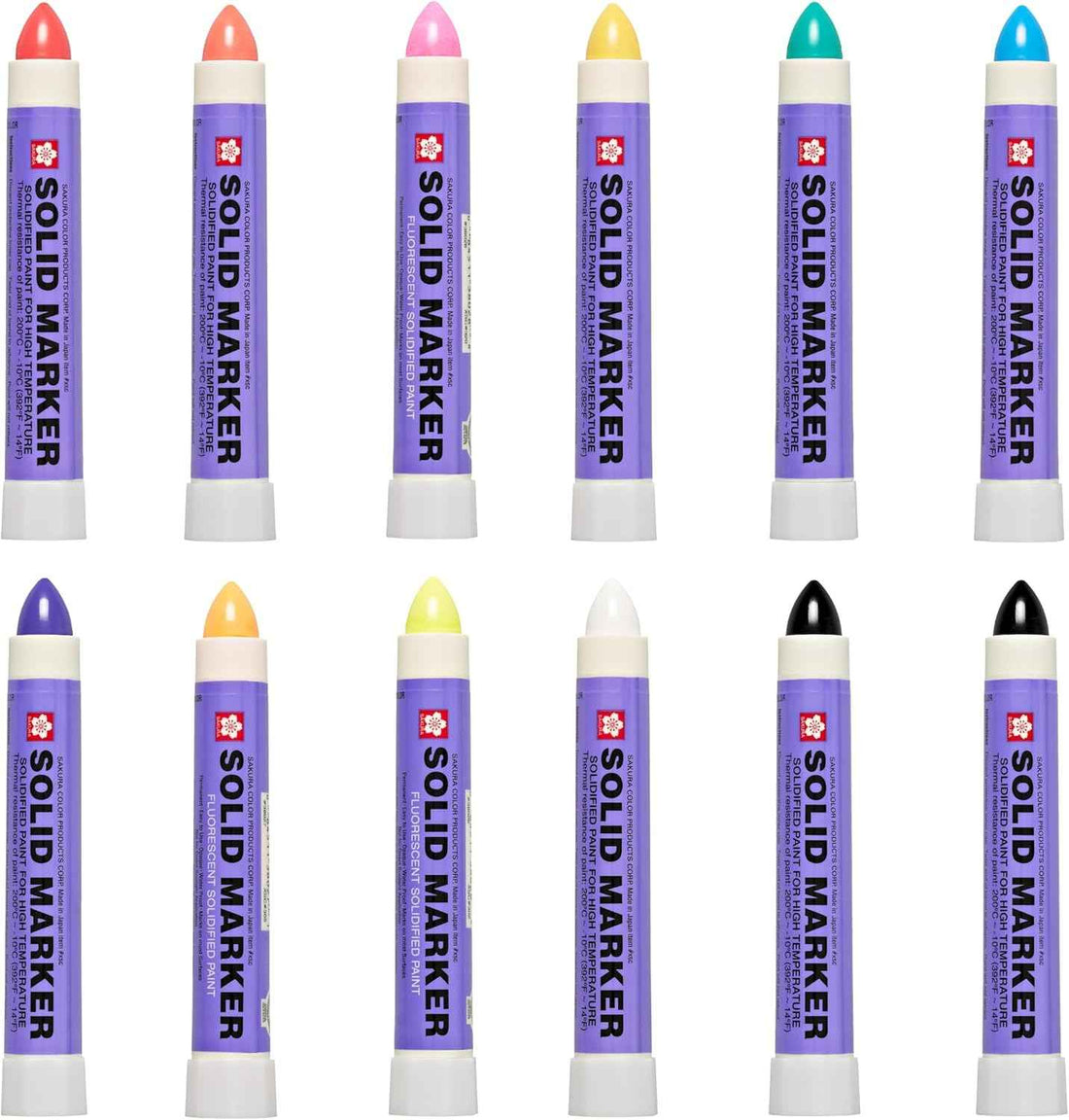 SAKURA Solid Marker,Permanent Marker Paint Pens,12 Pack