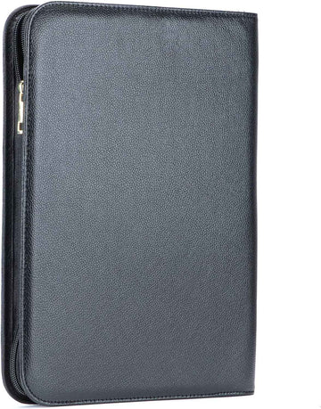 48 Slots Fountain Pen Holder PU Leather Case Black