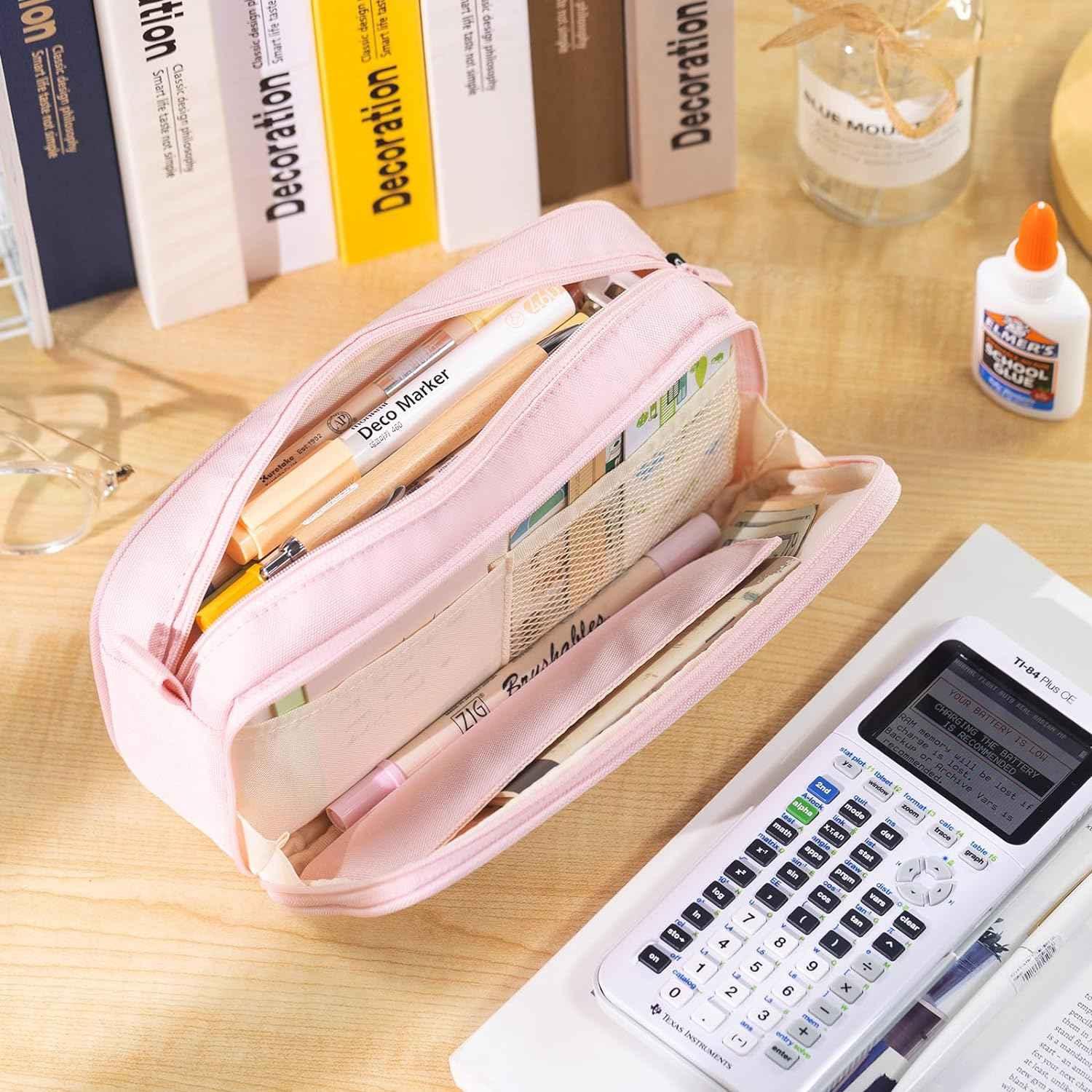 Large Capacity Pencil Case Organizer Pen Marker Holder