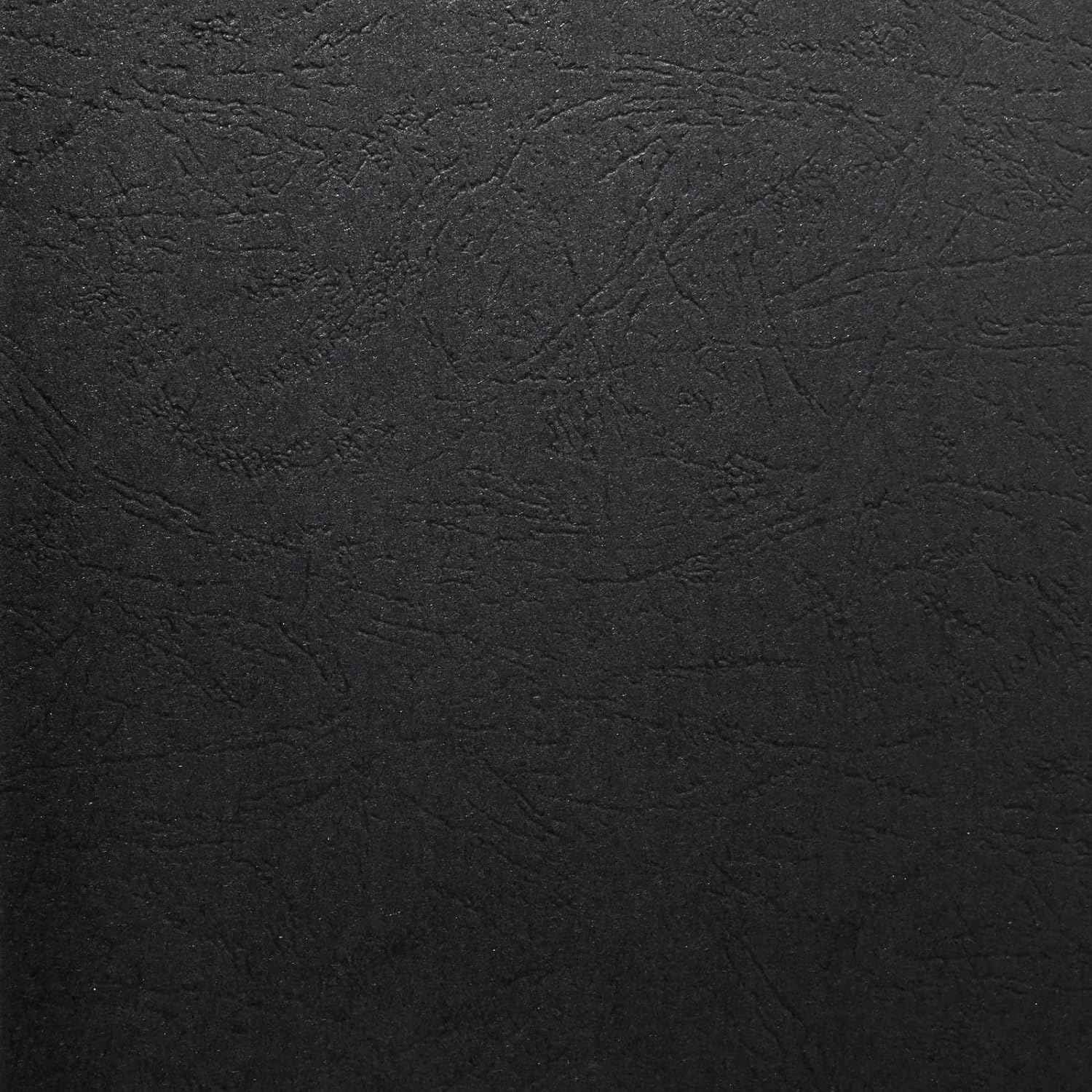 100 Pack Black 13 Mil Presentation Binding Covers and Backs (8.5x11 in)