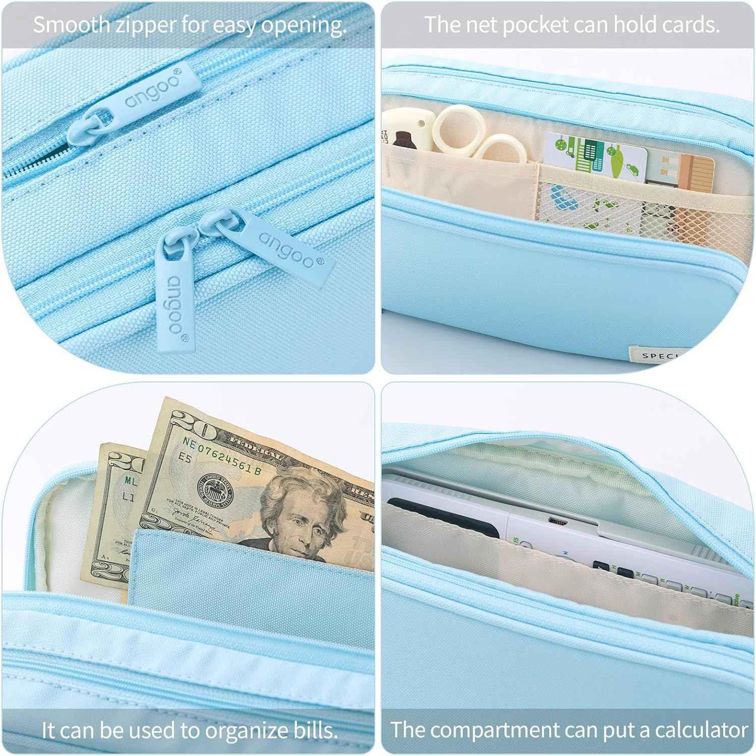 Large Capacity Pencil Case Organizer Pen Marker Holder