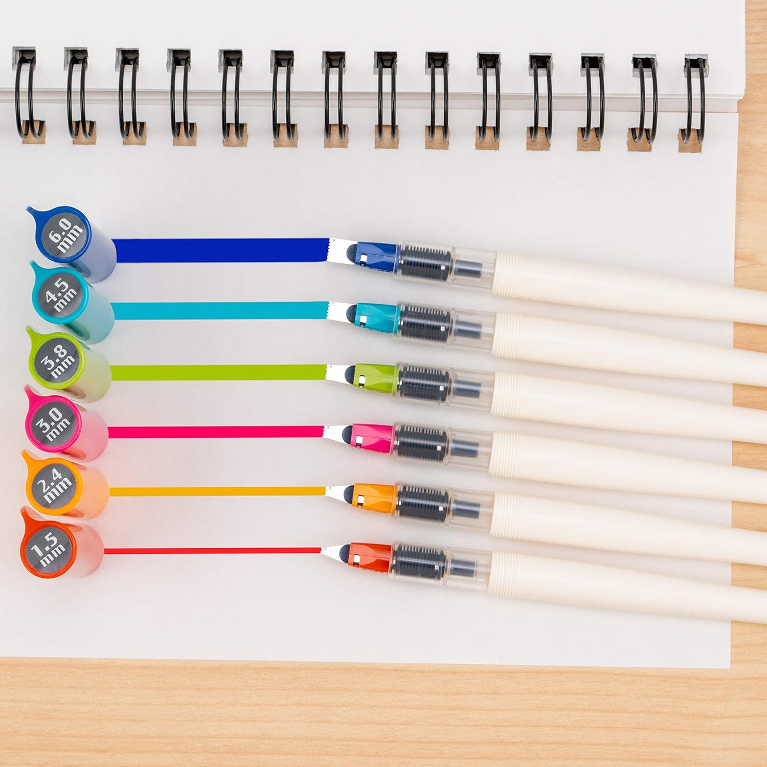 Pilot Parallel Caligraphy Pens with 6 Black Ink Cartridge