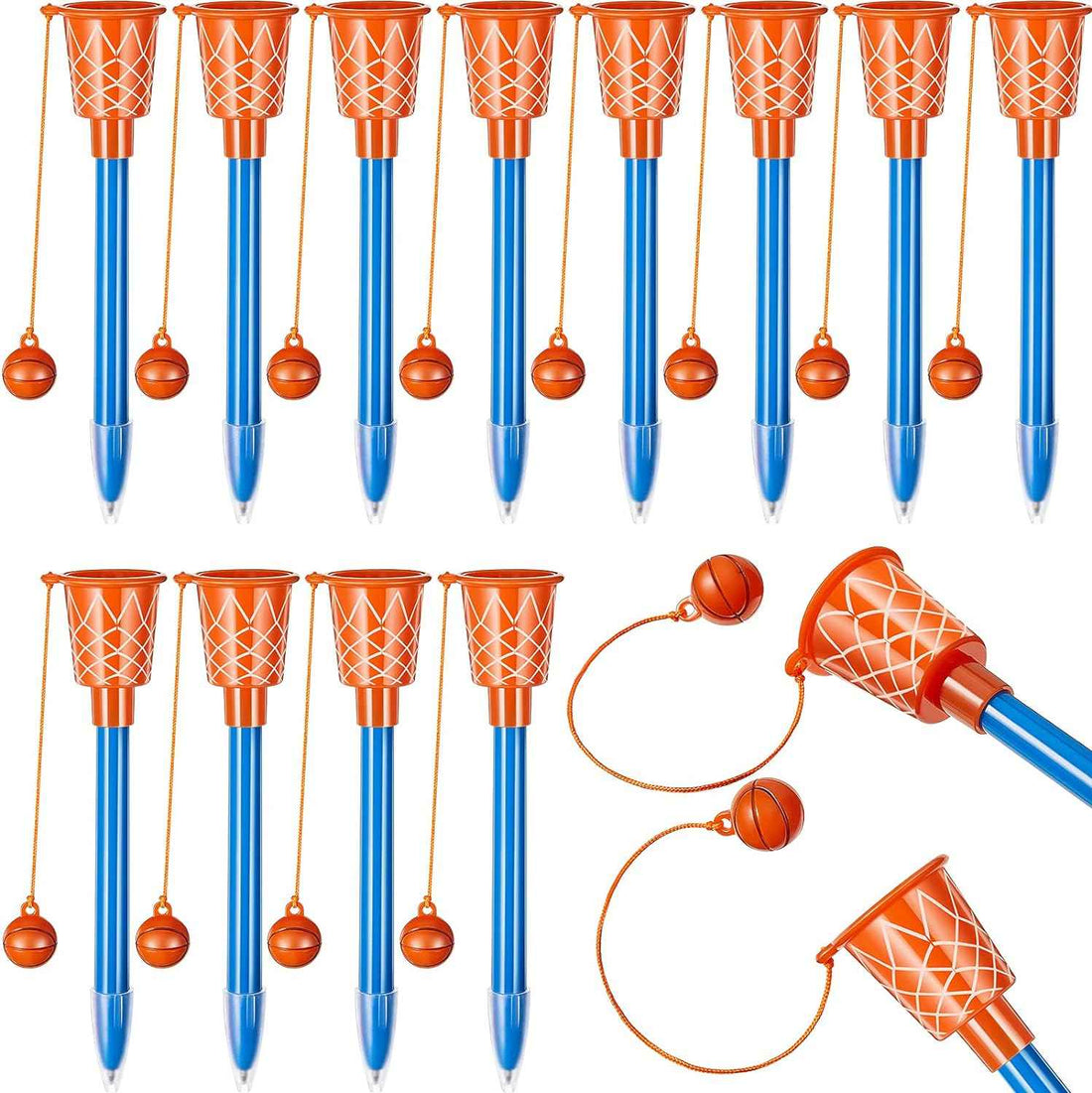 18PCS Basketball Hoop Ballpoint Pens for Birthday School Party Favors