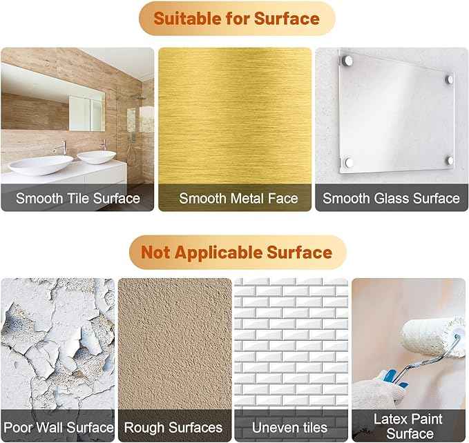 3 Rolls Self Adhesive Metalized Polyester Film Tape Gold Assorted Size