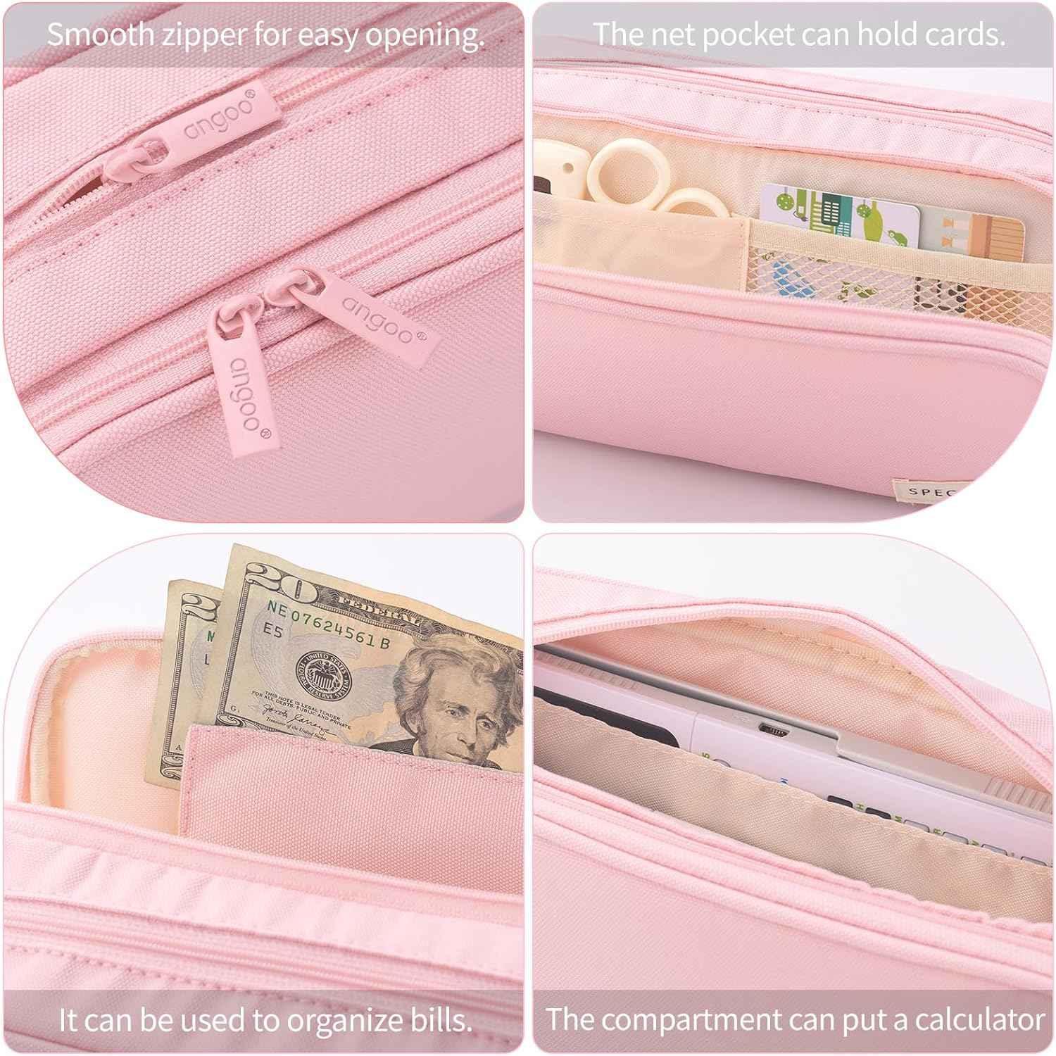 Large Capacity Pencil Case Organizer Pen Marker Holder