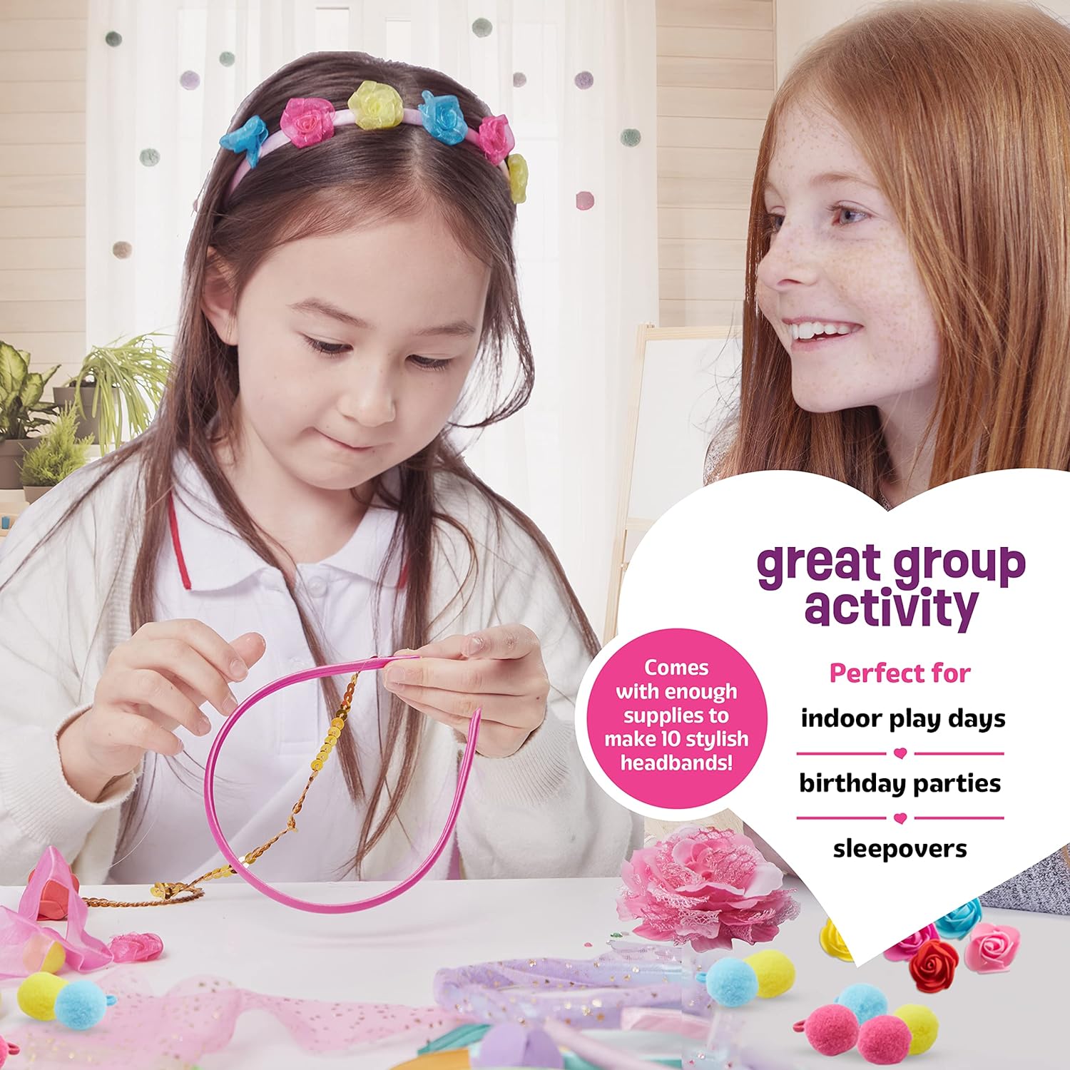 Headband Making Kit for Girls Kids