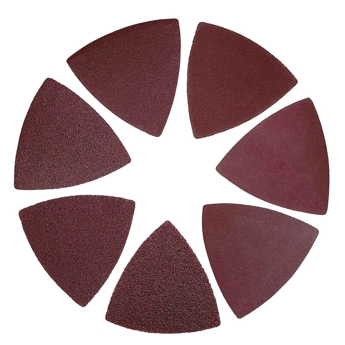 170PCS Hook and Loop Triangle Sandpaper for 3-1/8 Inch