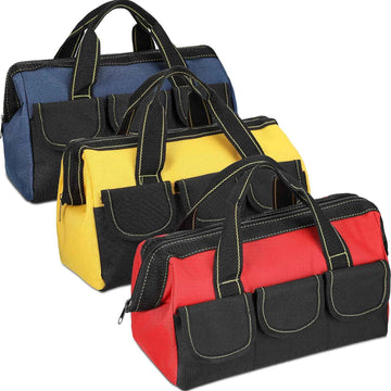 3 Pack Tool Bags for Electrician Carpenter Mechanic 13 inch