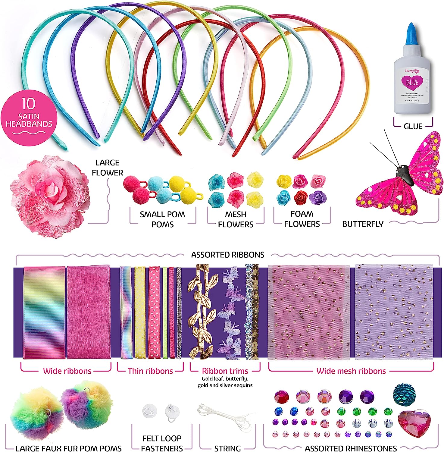 Headband Making Kit for Girls Kids
