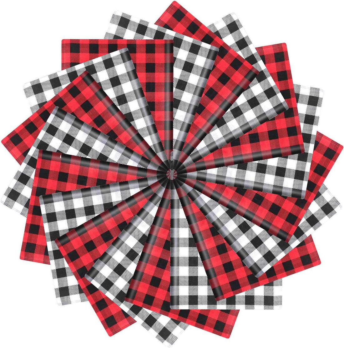 100Pcs Christmas Tissue Paper DIY Wrapping Paper Red Black